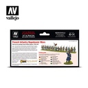 Wargames Color Series French Infantry Napoleonic Wars 8 x 17 ml