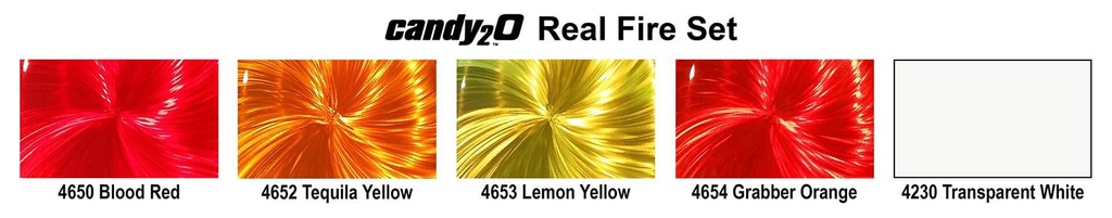 candy₂O 4970-01 Real Fire Set 7 x 60 ml