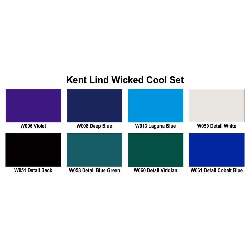 Wicked W114-00 Kent Lind Wicked Cool Set 8 x 60 ml