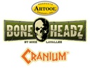 ARTOOL FH BH 1 Bone Headz Cranium Freehand Airbrush Template by Mike Lavallee