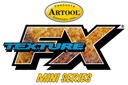 ARTOOL FH TFX 1 MS Texture FX Mini Series Set (3 Stk.) Freihand Airbrush Schablonen von Gerald Mendez