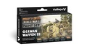 WWII Paint Set German Waffen SS 6 x 17 ml