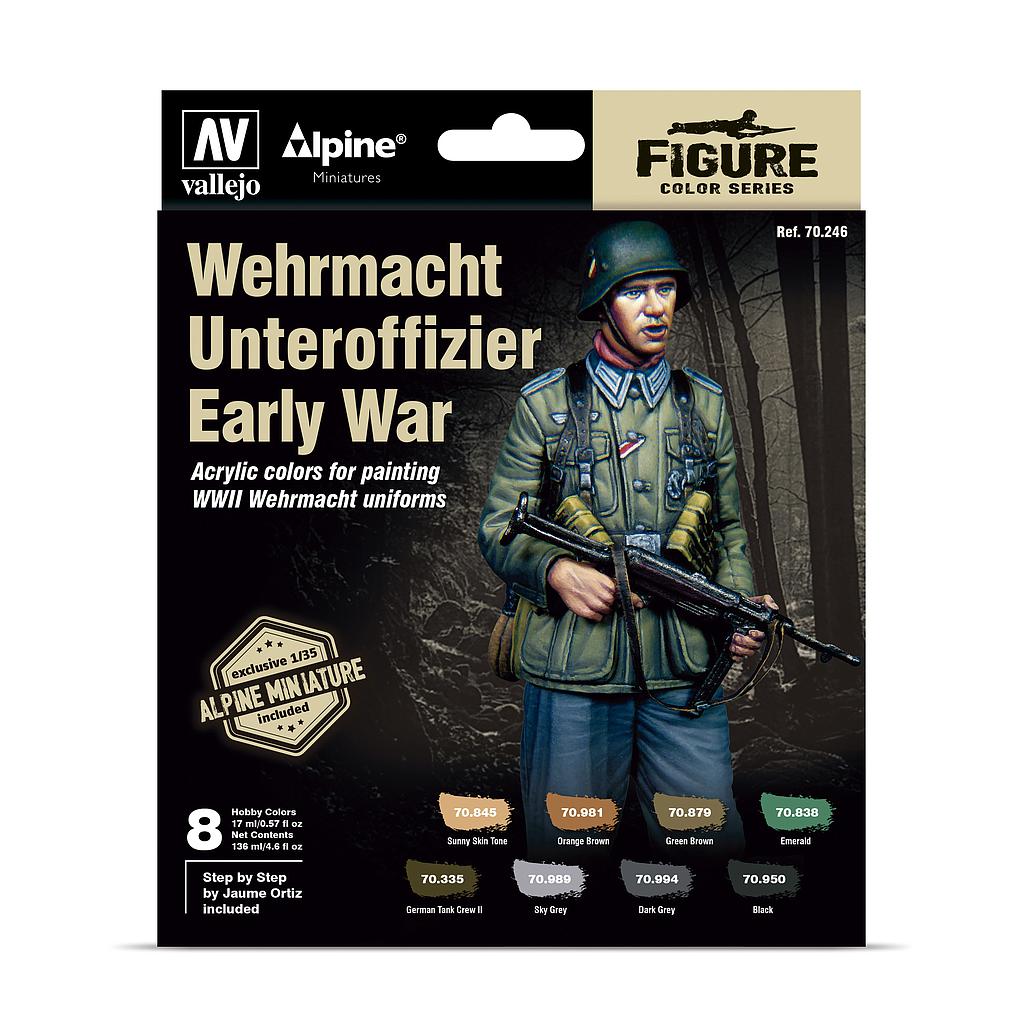 *Figure Color Series Wehrmacht Unteroffizier Early War 8 x 17 ml