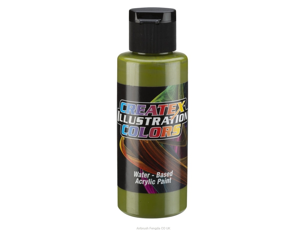 Createx Illustration 5647 Yellow Green Oxide 60 ml