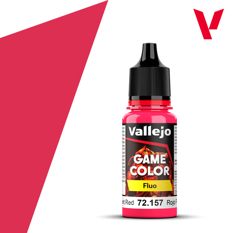 Game Color Fluo Red 18 ml