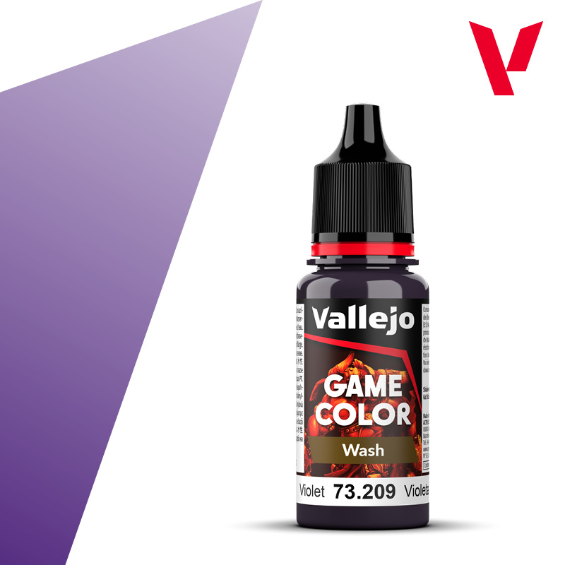 Game Color Wash Violet 18 ml