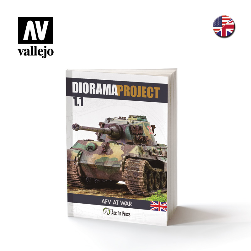 Diorama Project 1.1 - Military Vehicles, Frederic Astier, Jari Hemila, Fabrizio Pincelli, Adam Wilder, Fernando González, Shimpei Nohara, 120 Pages, Language: English