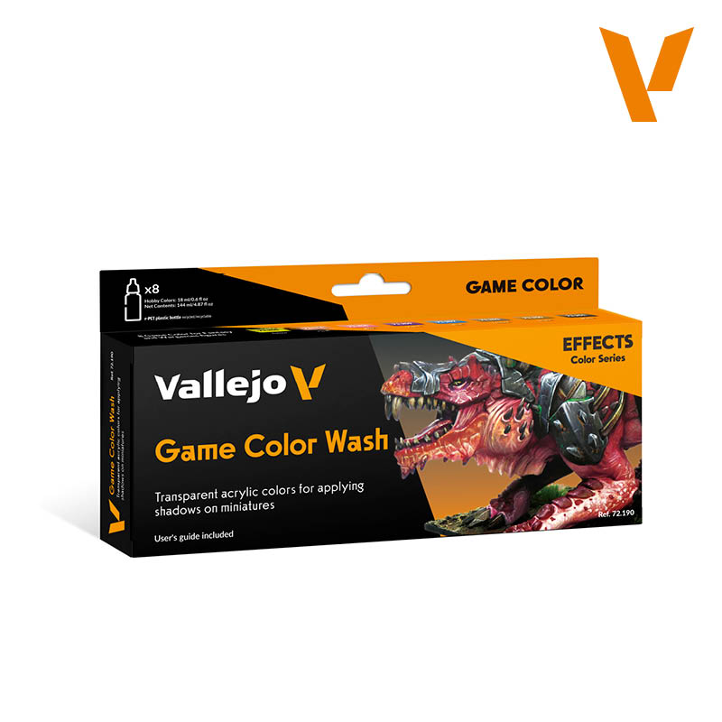 Game Color Wash Set 8 x 18 ml