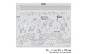 ARTOOL FX3 19 SP FX3 Musika Freehand Airbrush Template by Craig Fraser (200398)