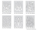 ARTOOL FH FOR2 12 MS Flame-o-rama 2 Mini Series (6 pcs.) Freehand Airbrush Templates by Craig Fraser (200405)