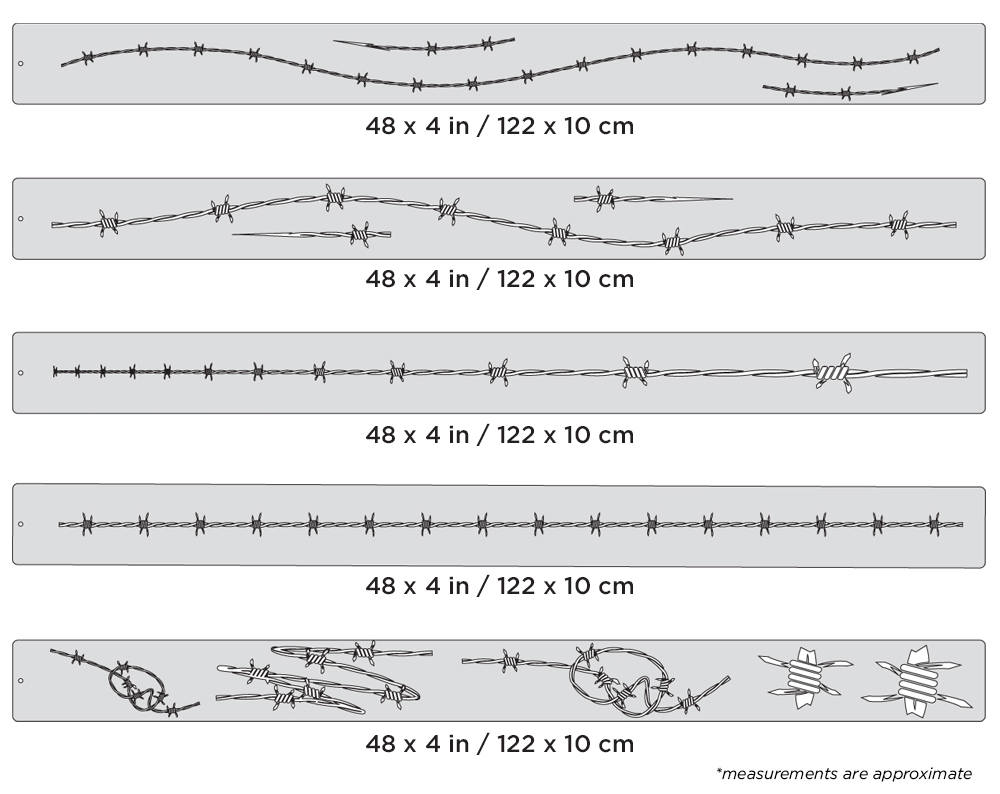 ARTOOL FH LL 1 Wired (5 pcs.) Freehand Airbrush Templates by Dean Loucks (200440)