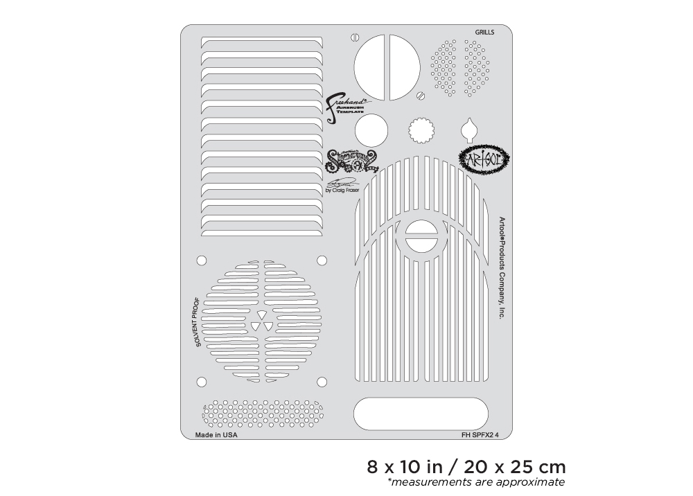 ARTOOL FH SPFX 24 Steampunk FX2 Grills by Craig Fraser (200522)