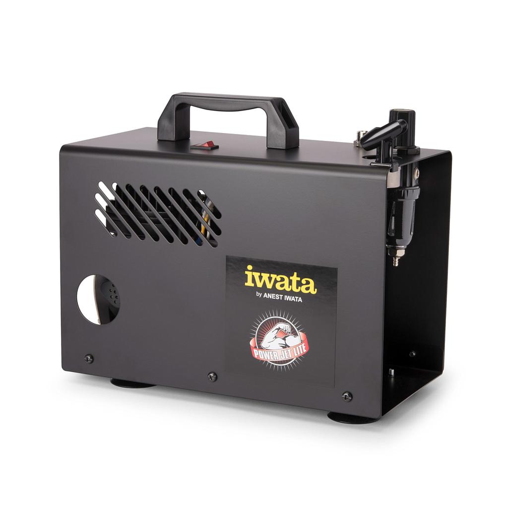 IS 925 DE Iwata Power Jet Lite 220V Airbrush Compressor (200604)