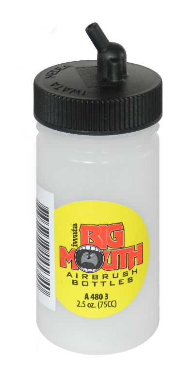 A 480 3 “Big Mouth“ Bottle 75 ml with Plastic Connector (200728)