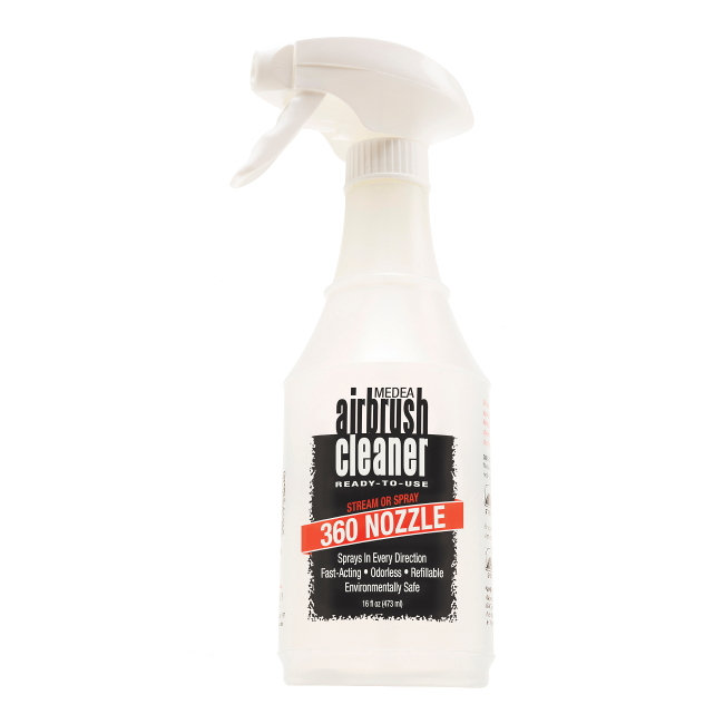 6 360 16 - 360° Sprühflasche Medea Airbrush Cleaner 473 ml (206400)