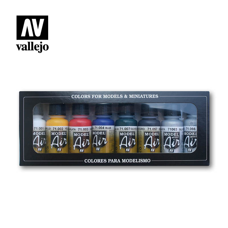 Model Air Set Basic Colors 8 x 17 ml (100401)