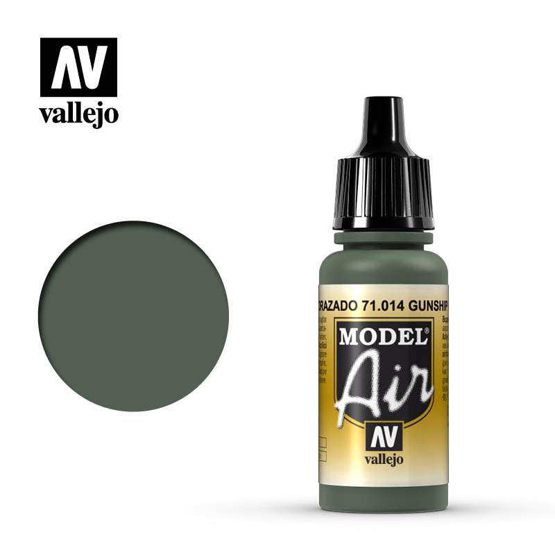 Model Air 014 Gunship Green 17 ml (100614)