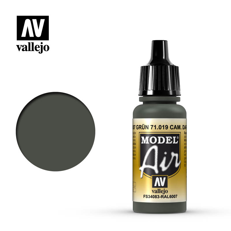 Model Air 019 Camouflage Dark Green 17 ml (100619)