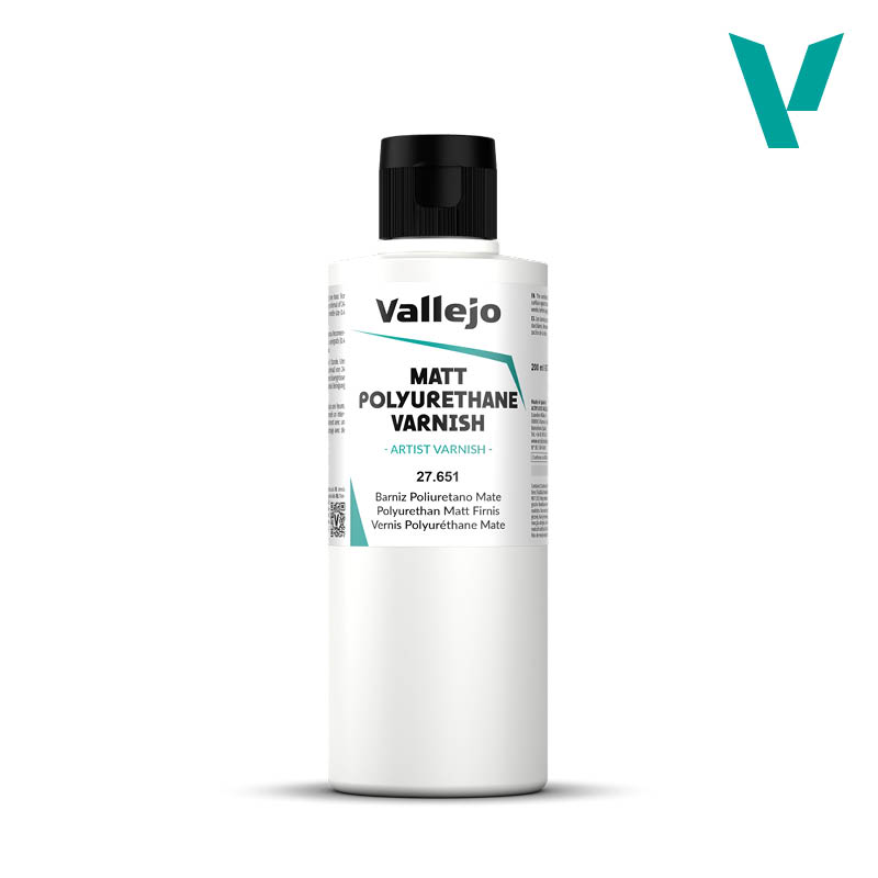 Vallejo Polyurethane Matt Varnish 200 ml