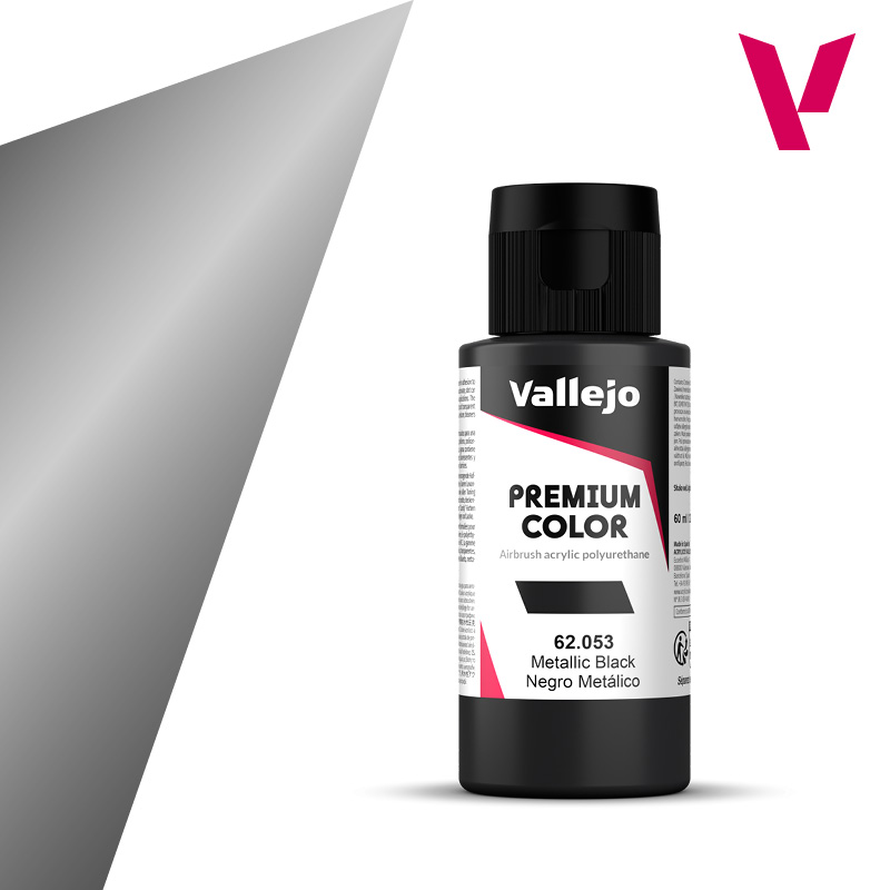 Premium RC Colors Metallic Black 60 ml