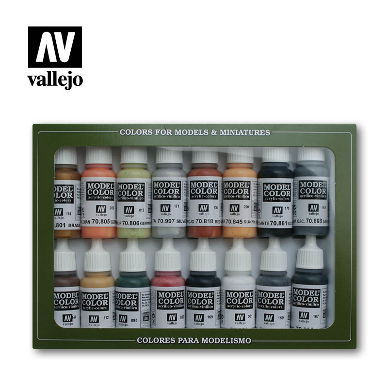 *Model Color Set German Colors WWII 16 x 17 ml