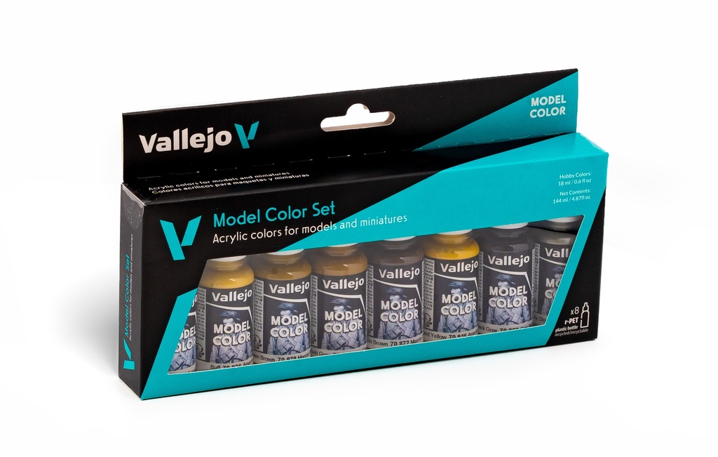 Model Color Set Panzer Colors 8 x 17 ml