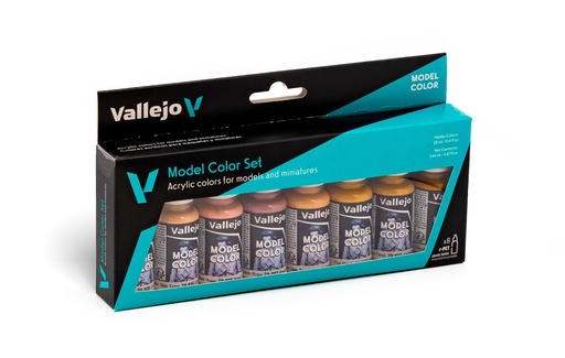 Model Color Set Face & Skin Tones 8 x 17 ml