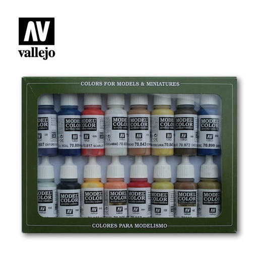 *Model Color Set American Colonial 16 x 17 ml