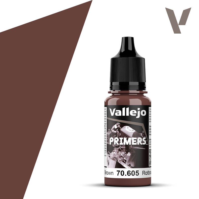 Vallejo Primer German Red Brown RAL 8012 17 ml