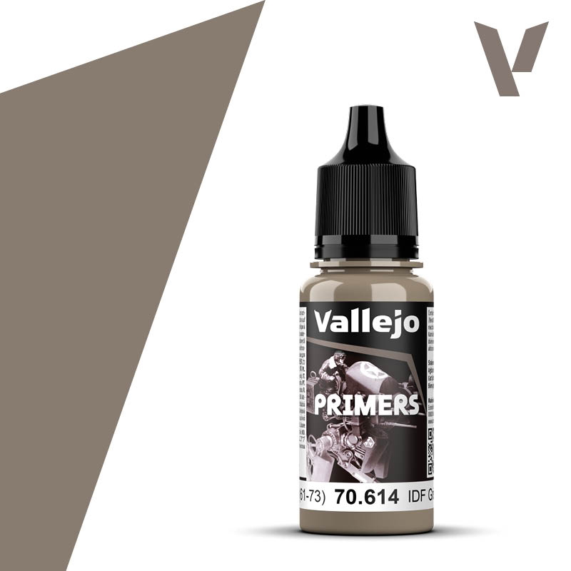 Vallejo Primer IDF Israeli Sand Grey 17 ml