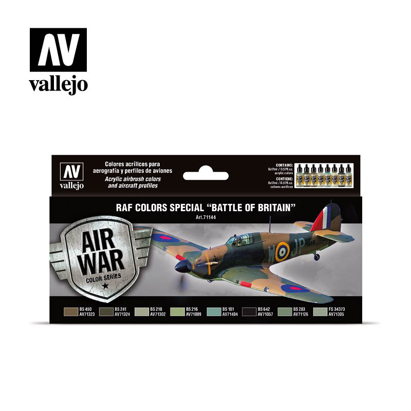 Air War RAF Colors Special Battle of Britain 8 x 17 ml