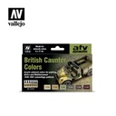 AFV Color Series British Counter Colors 6 x 17 ml