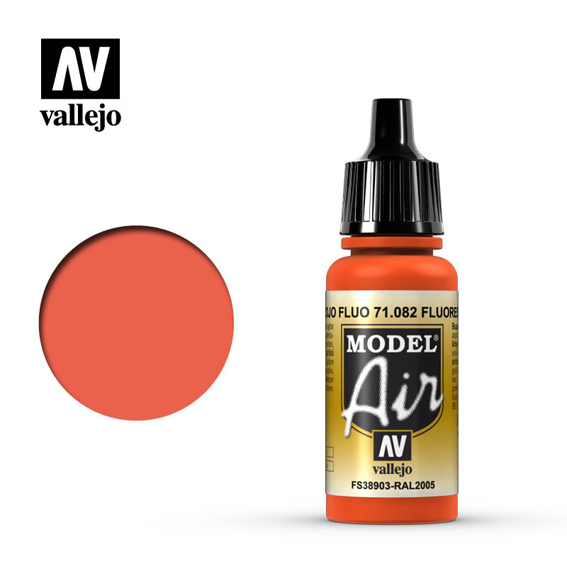 Model Air 082 Fluorescent Red 17 ml (100682)