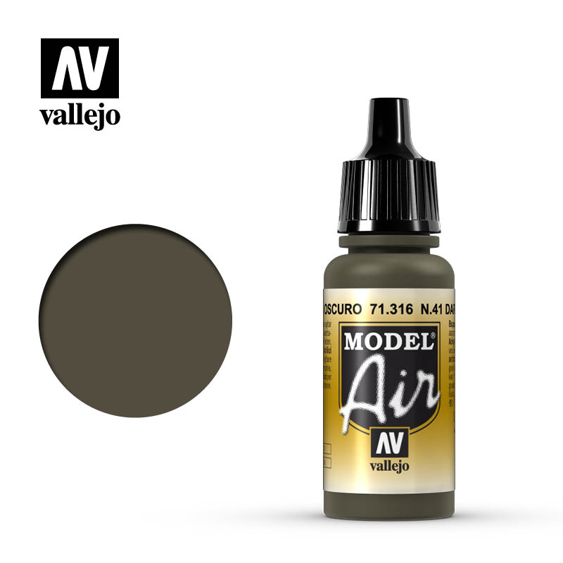 Model Air 316 N41 Dark Olive Drab 17 ml