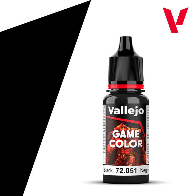 Game Color Black 18 ml