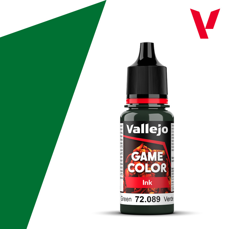 Game Color Green  Ink 18 ml