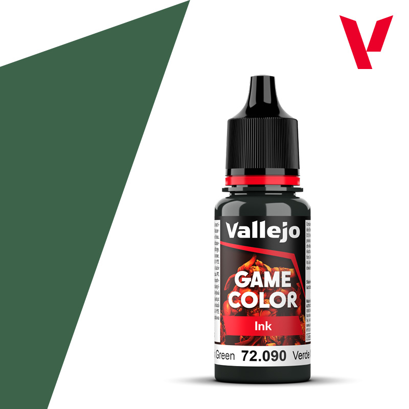 Game Color Black Green Ink 18 ml