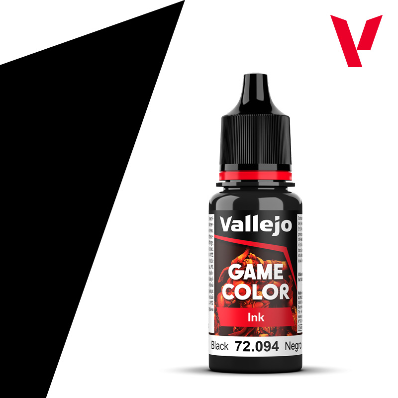 Game Color Black Ink 18 ml