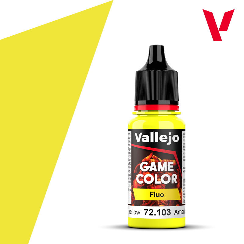 Game Color Fluo Yellow 18 ml