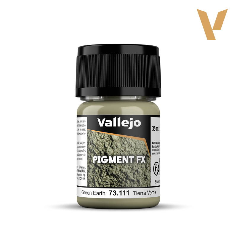 Vallejo Pigments Green Earth 35 ml