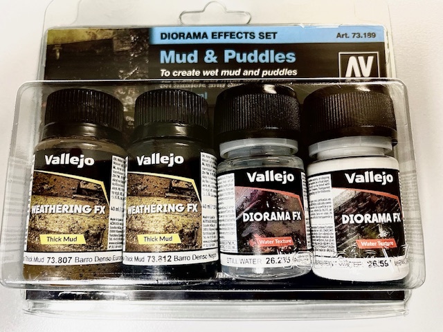 Diorama FX Set Mud & Puddles 4 x 35 ml