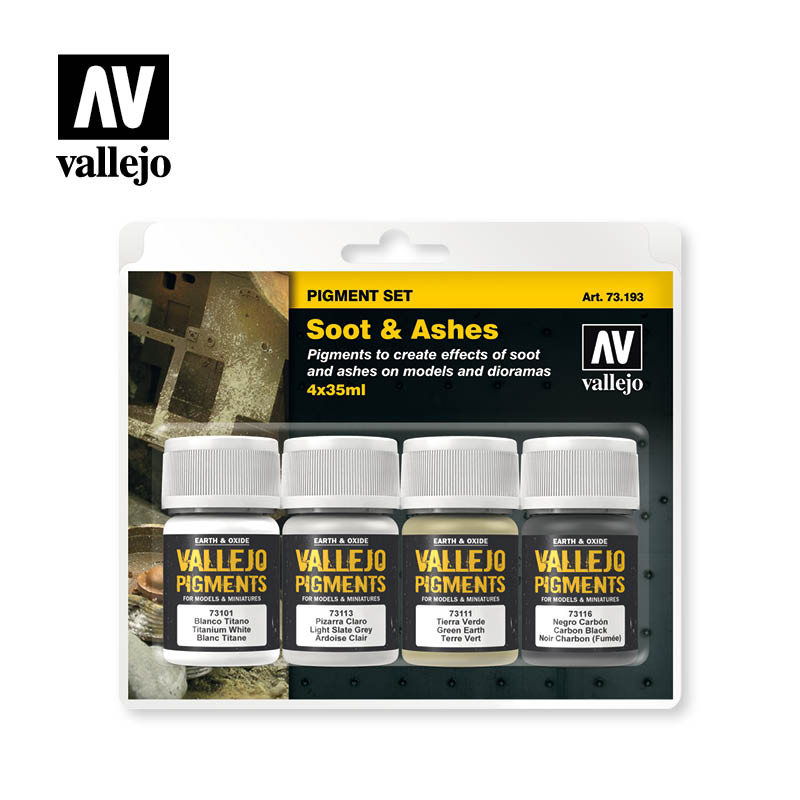 Pigment Set Soot & Ashes 4 x 35 ml