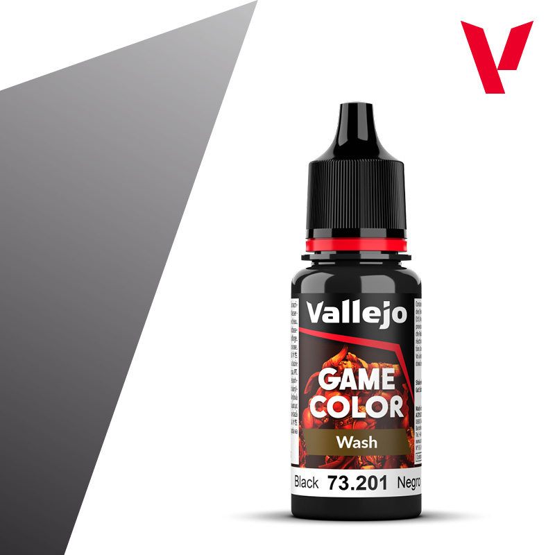 Game Color Wash Black 18 ml