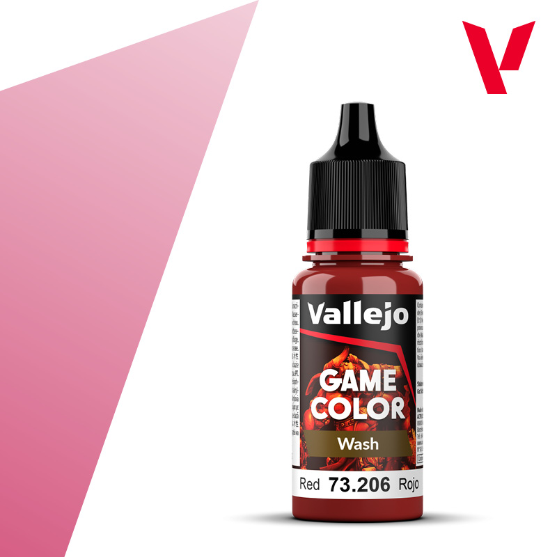 Game Color Wash Red 18 ml