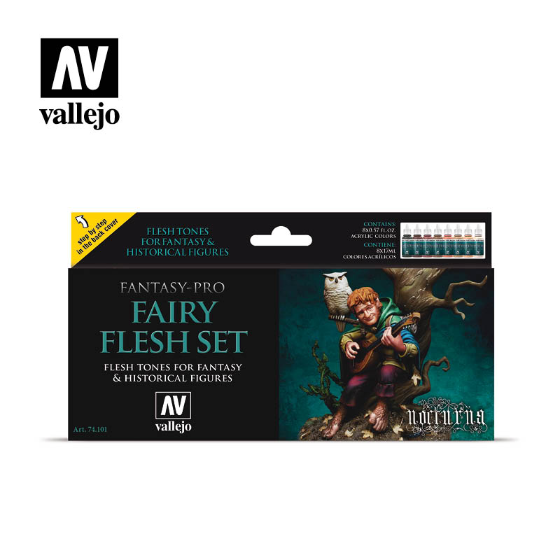 Fantasy Pro Nocturna Fairy Flesh Set 8 x 17 ml