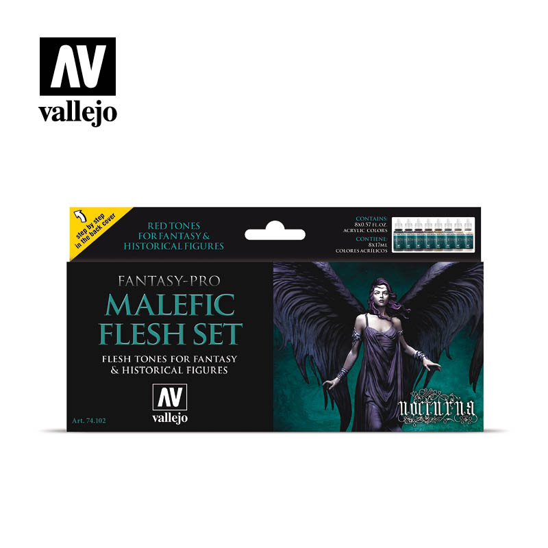 Fantasy Pro Nocturna Malefic Flesh 8 x 17 ml