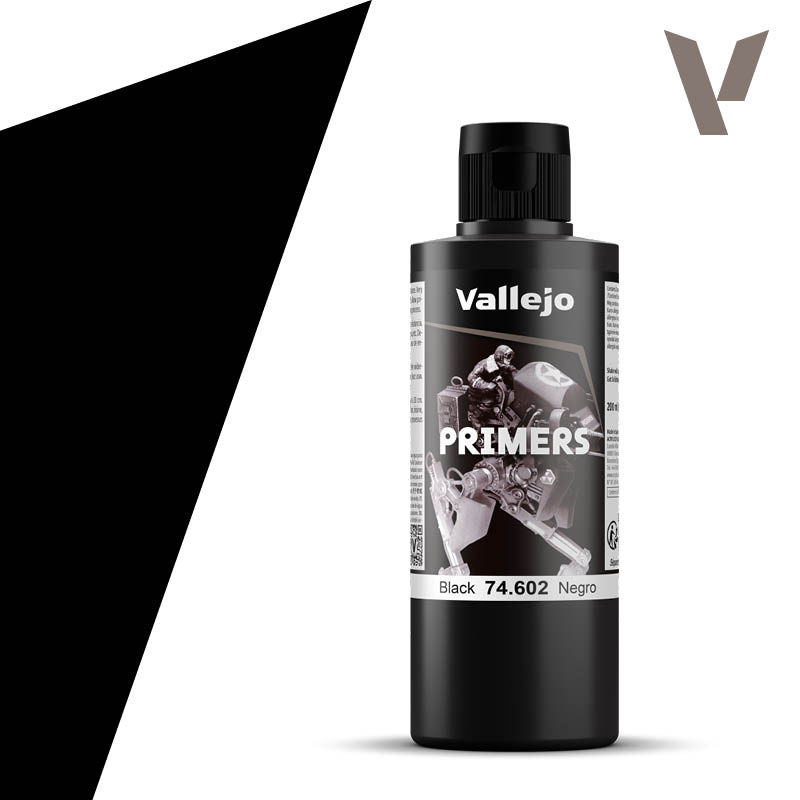 Vallejo Primer Black 200 ml