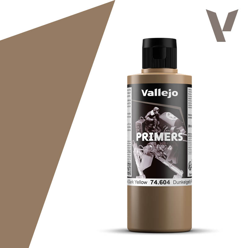 Vallejo Primer German Dark Yellow RAL 7028 200 ml