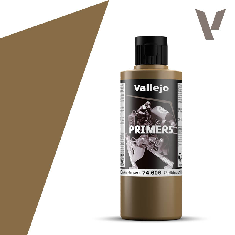 Vallejo Primer German Green Brown RAL 8000 200 ml