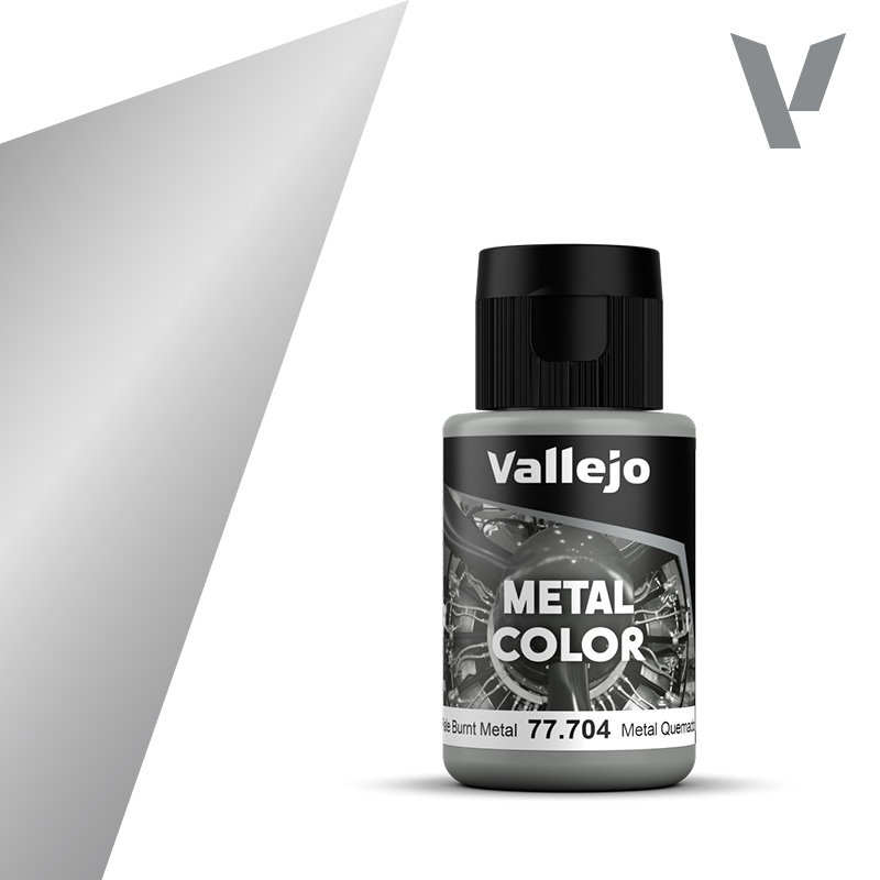 Vallejo Metal Colors 704 Pale Burnt Metal 32 ml